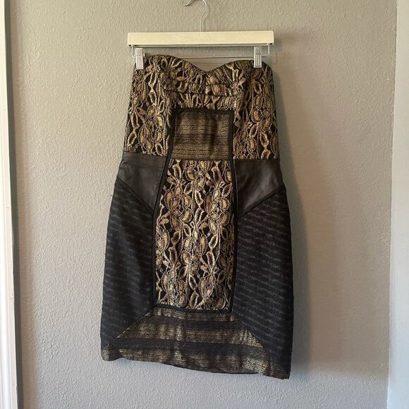 New Nicole Miller Strapless Dress‎ - Picture 5 of 9